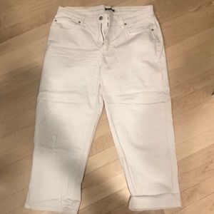 Eileen Fisher bootcut denim capris